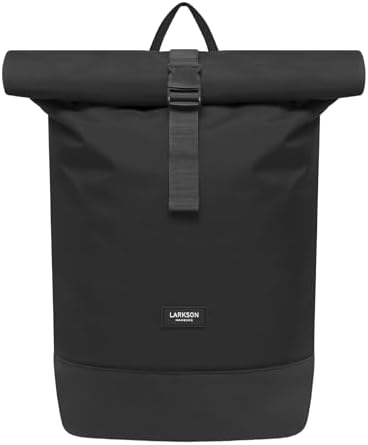 21ecud8xgcl. ac .jpg LARKSON Janne Rolltop Rucksack - Mit Laptopfach für Damen & Herren -Uni, Arbeit, Reise & Fahrrad - Tagesrucksack, Mittel