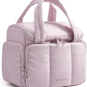 Bagsmart große Reise-Kulturbeutel für Women | Bagsmart Weit Open Reisetasche mit Griff und vielen Taschen | Bagsmart Ma