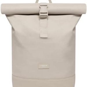 LARKSON Janne Rolltop Rucksack - Mit Laptopfach für Damen & Herren -Uni, Arbeit, Reise & Fahrrad - Tagesrucksack, Mittel