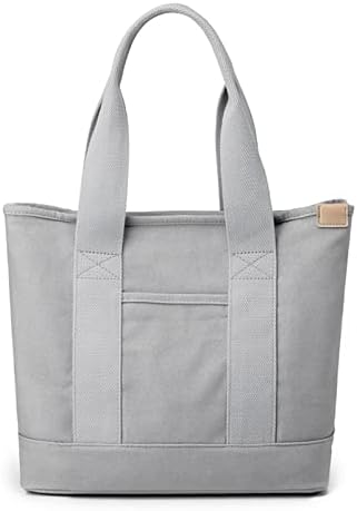 31ozuyc0rpl. ac .jpg CORIOS Damen Tragetasche Große Kapazität Multifunktionale Schultertasche Casual Handtasche für Arbeit Schule Reise Weiß