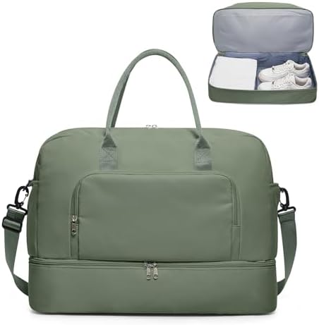 31ti7pvctgl. ac .jpg SEAFEEWasserdatenschützende Reisetasche Damen Fitnesstasche A11-Beige Braun