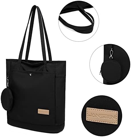 410fbqw6yjl. ac .jpg JANSBEN Damen Shopper-Tasche mit Reißverschluss Rosa