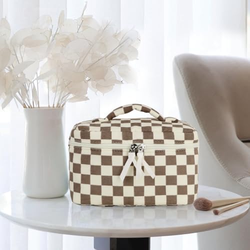 417dd6qxrl. ac .jpg Niedliche Cord Kosmetiktasche Erdbeere für Damen und Mädchen Global Recycled Standard Kulturtasche und Reise Kulturbeu