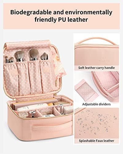 4195ns4rhvl. ac 1.jpg Vlando Größe Schminktasche Wasserdicht Tasche Organisator Kosmetiktasche