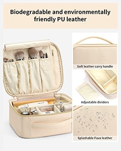 419mdgq2p5l. ac 1.jpg Vlando Größe Schminktasche Wasserdicht Tasche Organisator Kosmetiktasche