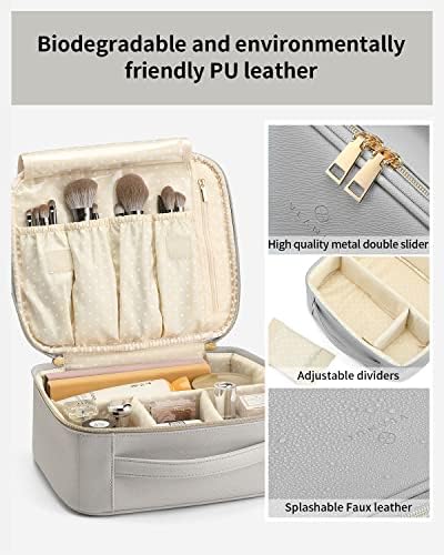 419w56tn7ll. ac 1.jpg Vlando Größe Schminktasche Wasserdicht Tasche Organisator Kosmetiktasche