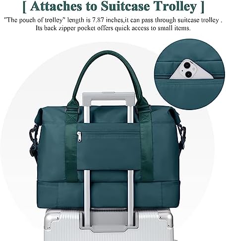 41bjvtsl04l. ac .jpg SEAFEEWasserdatenschützende Reisetasche Damen Fitnesstasche A11-Beige Braun