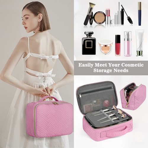 41hgb0pwrhl. ac .jpg IGOLUMON Kulturtasche Damen zum Aufhängen Schwarz - wasserdicht - Große Make-up-Tasche für Reise - Kosmetiktasche - 2 St