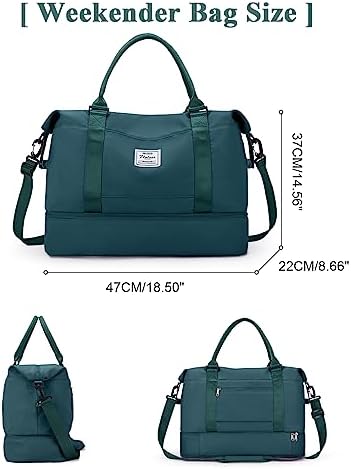 41p3dmhklil. ac .jpg SEAFEEWasserdatenschützende Reisetasche Damen Fitnesstasche A11-Beige Braun