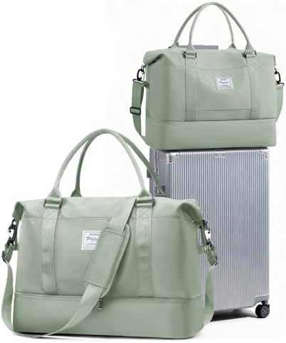 41rqnutdysl. ac .jpg SEAFEEWasserdatenschützende Reisetasche Damen Fitnesstasche A11-Beige Braun