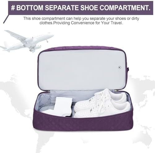 41rspqeizjl. ac .jpg SEAFEEWasserdatenschützende Reisetasche Damen Fitnesstasche A11-Beige Braun