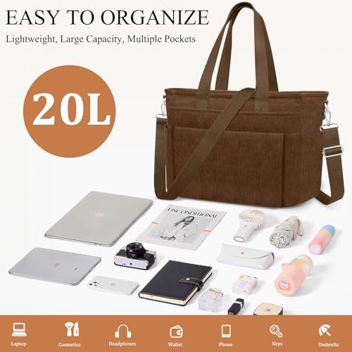 41t3lt21qyl. ac .jpg TEUEN Handtasche Damen Mittelgroß Leichte Henkeltaschen für Arbeit Reisen mit Reißverschluss Einkaufen Schule Shopper Cr