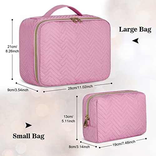 41tgybynhxl. ac .jpg IGOLUMON Kulturtasche Damen zum Aufhängen Schwarz - wasserdicht - Große Make-up-Tasche für Reise - Kosmetiktasche - 2 St