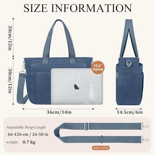 41twhhkauhl. ac .jpg TEUEN Handtasche Damen Mittelgroß Leichte Henkeltaschen für Arbeit Reisen mit Reißverschluss Einkaufen Schule Shopper Cr