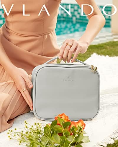 41wurol5s4l. ac 1.jpg Vlando Größe Schminktasche Wasserdicht Tasche Organisator Kosmetiktasche