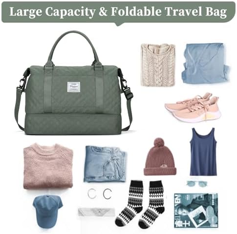 41cqf su3wl. ac .jpg SEAFEEWasserdatenschützende Reisetasche Damen Fitnesstasche A11-Beige Braun