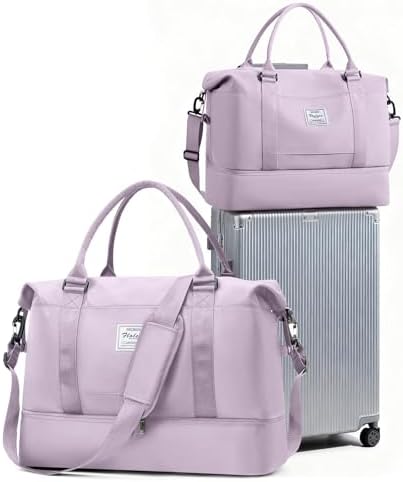 41d6bgk3 bl. ac .jpg SEAFEEWasserdatenschützende Reisetasche Damen Fitnesstasche A11-Beige Braun