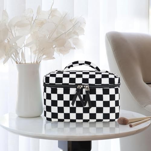 41dzob32hl. ac .jpg Niedliche Cord Kosmetiktasche Erdbeere für Damen und Mädchen Global Recycled Standard Kulturtasche und Reise Kulturbeu