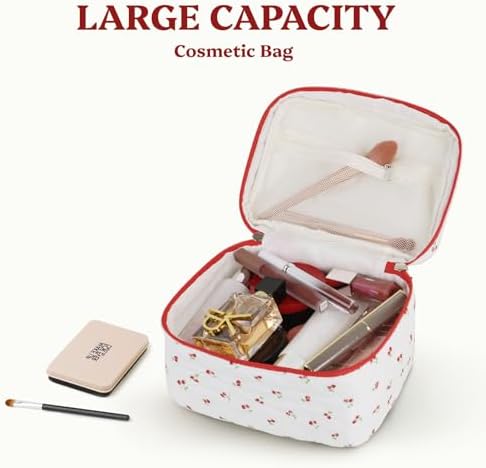 41jrf7 vm l. ac .jpg Niedliche Cord Kosmetiktasche Erdbeere für Damen und Mädchen Global Recycled Standard Kulturtasche und Reise Kulturbeu