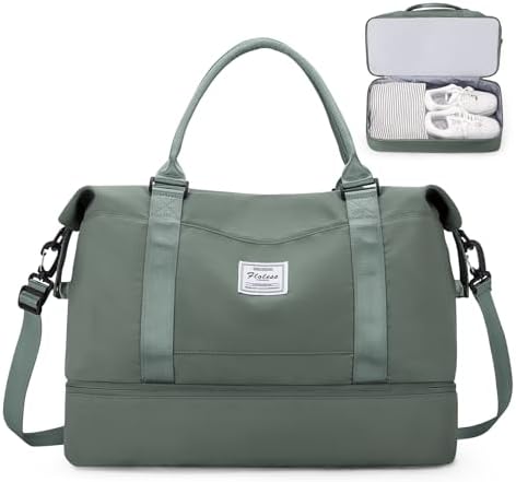 41k7i2oqafl. ac .jpg SEAFEEWasserdatenschützende Reisetasche Damen Fitnesstasche A11-Beige Braun