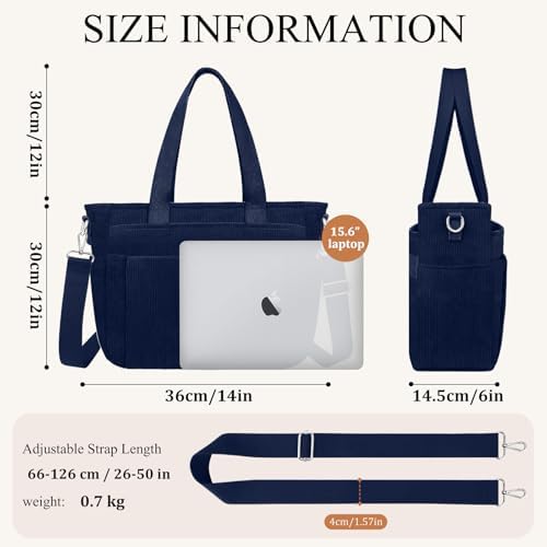 41kn2upmwcl. ac .jpg TEUEN Handtasche Damen Mittelgroß Leichte Henkeltaschen für Arbeit Reisen mit Reißverschluss Einkaufen Schule Shopper Cr