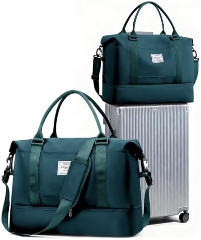 41ladpmxqul. ac .jpg SEAFEEWasserdatenschützende Reisetasche Damen Fitnesstasche A11-Beige Braun