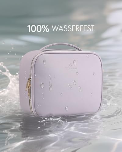 41q8vwf1syl. ac 1.jpg Vlando Größe Schminktasche Wasserdicht Tasche Organisator Kosmetiktasche