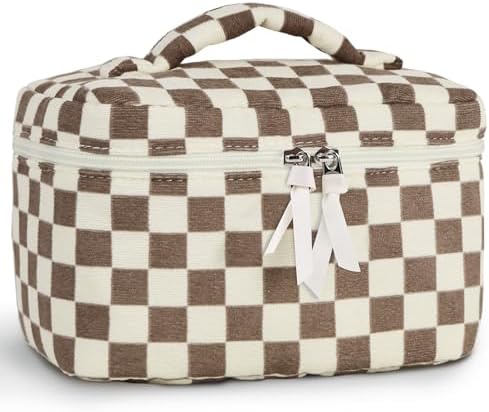 41rd53jowml. ac .jpg Niedliche Cord Kosmetiktasche Erdbeere für Damen und Mädchen Global Recycled Standard Kulturtasche und Reise Kulturbeu