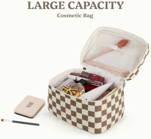 41twmwdamkl. ac .jpg Niedliche Cord Kosmetiktasche Erdbeere für Damen und Mädchen Global Recycled Standard Kulturtasche und Reise Kulturbeu