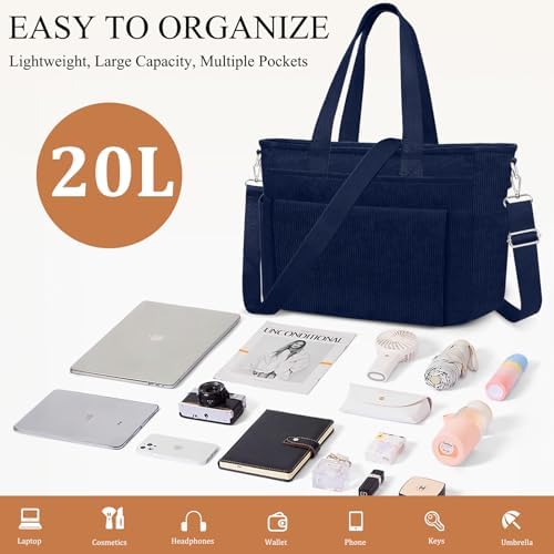 41ucnzxmrl. ac .jpg TEUEN Handtasche Damen Mittelgroß Leichte Henkeltaschen für Arbeit Reisen mit Reißverschluss Einkaufen Schule Shopper Cr
