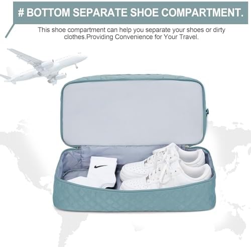 41wgciljvl. ac .jpg SEAFEEWasserdatenschützende Reisetasche Damen Fitnesstasche A11-Beige Braun