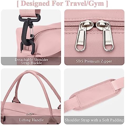 51pmlrindnl. ac .jpg SEAFEEWasserdatenschützende Reisetasche Damen Fitnesstasche A11-Beige Braun