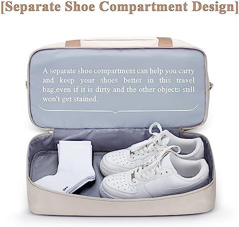 51yxda nagl. ac .jpg SEAFEEWasserdatenschützende Reisetasche Damen Fitnesstasche A11-Beige Braun