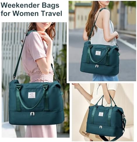 51hjlv9q8kl. ac .jpg SEAFEEWasserdatenschützende Reisetasche Damen Fitnesstasche A11-Beige Braun