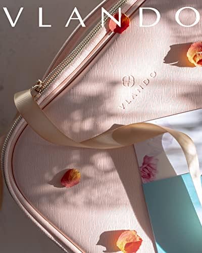 51nmfxxmsrl. ac 1.jpg Vlando Größe Schminktasche Wasserdicht Tasche Organisator Kosmetiktasche