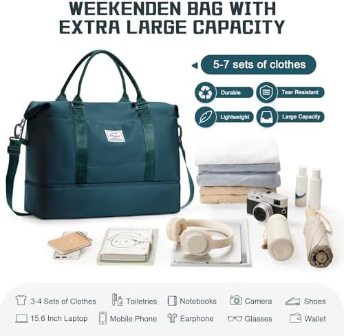 51nuubt7zil. ac .jpg SEAFEEWasserdatenschützende Reisetasche Damen Fitnesstasche A11-Beige Braun