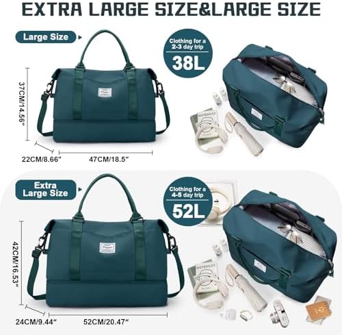 51zesttttxl. ac .jpg SEAFEEWasserdatenschützende Reisetasche Damen Fitnesstasche A11-Beige Braun