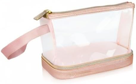 31b1tvwex3l. ac .jpg BUTLERBELL Transparenter Kulturbeutel | Bliktdicht | Reisegepäck-Damen & Herren (Schwarz) | Flüssigkeiten transportieren