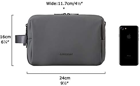 31iaguyv56l. ac 1.jpg Bagsmart Wasserkräfte widerstehende Reisekulturtasche für Männer