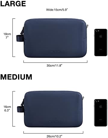 31ivqbpul5l. ac 1.jpg Bagsmart Wasserkräfte widerstehende Reisekulturtasche für Männer