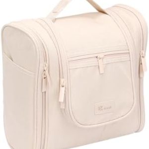 Skycase Kulturbeutel zum Aufhängen - Reise-Kulturbeutel für Damen mit wasserabweisender Oberfläche und Haken - 7 Organiz