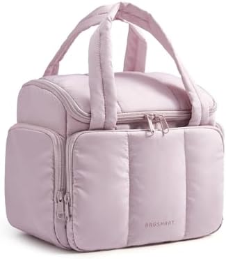 31vqx5keqzl. ac .jpg Reise-Kulturbeutel Bagsmart, große Multi Taschen, für Frauen, zur Reise und Urlaubsplanung, mit vielen Taschen und Griff