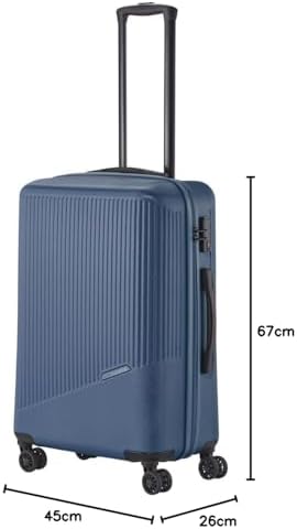 31w6p2puqal. ac .jpg Travelite Beautycase Hartschale Handgepäck, 36 cm, 17 Liter - Kosmetikkoffer mit Organizer- und Aufsteckfunktion für Rei
