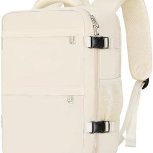 Cmezevi Reiserucksack 20L für Business und Reisen - Beige