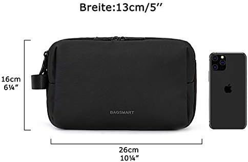 31zci3qfdfl. ac 1.jpg Bagsmart Wasserkräfte widerstehende Reisekulturtasche für Männer