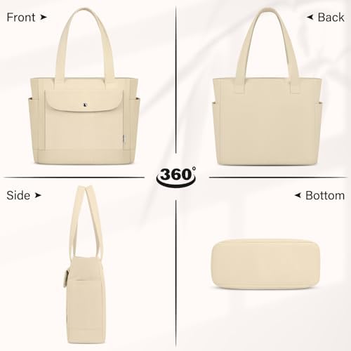 31ddpaoj ul. ac .jpg IGOLUMON Handtaschen Damen mit Reißverschluss und Magnetischer Druckknopf für Arbeit und Reisen - Große Tasche zum Trage