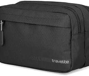 Travelite Handgepäck Kosmetiktasche, Gepäck Serie Kick Off: Praktische Kulturtasche für Urlaub und Sport, 26 cm, 5 Liter
