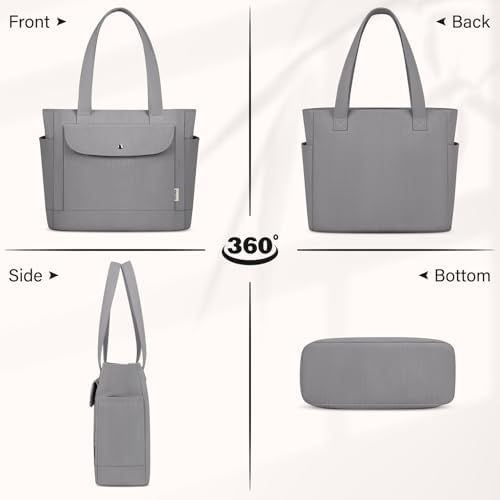 31q3irzin9l. ac .jpg IGOLUMON Handtaschen Damen mit Reißverschluss und Magnetischer Druckknopf für Arbeit und Reisen - Große Tasche zum Trage