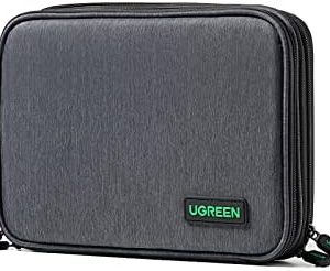 UGREEN Elektronik Tasche Reise Organizer für Powerbank, Kabel, Akku, Karte, Handy | UGREEN Travel Kabel Organizer Festp