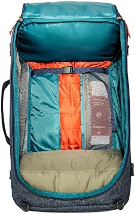 41 7luwzmwl. ac .jpg Tatonka Duffle Bag - Faltbare Reisetasche mit Rucksackfunktion für Familien mit Kindern für Urlaubsreisen leicht verstau